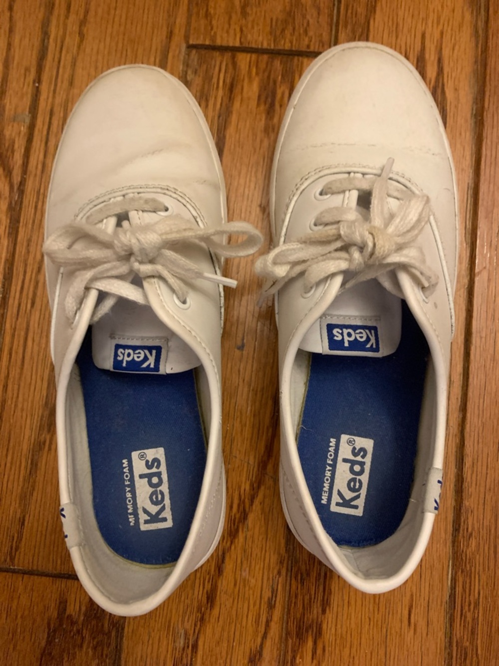 Keds Kids White leather Sneakers